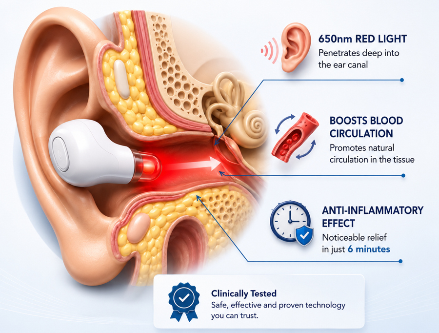 How Zenya Home's red light therapy works